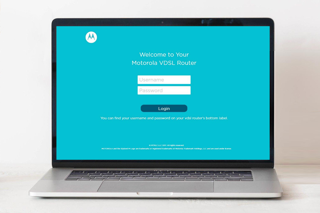 Motorola wifi router login​